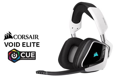 Corsair VOID RGB Elite Wireless Gaming Headset White | atelier-yuwa.ciao.jp