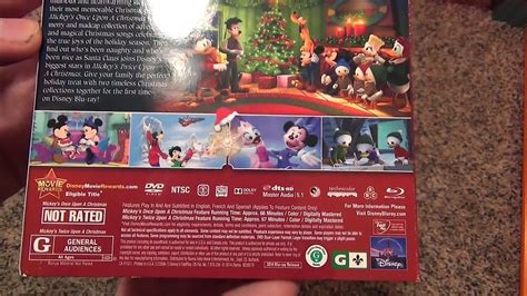 Mickeys Once Upon A Christmas Dvd Cover