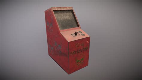 Arcade machine - Download Free 3D model by Thunder (@thunderpwn ...