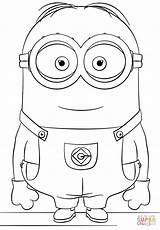 Free Stuart Minion Coloring Pages Download  sketch template