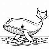 Simple blue whale coloring Page Lulu Pages sketch template