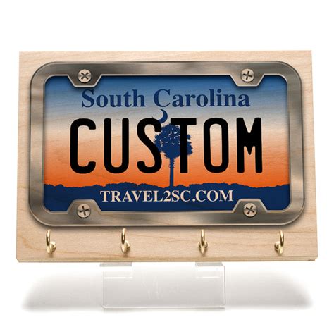 South Carolina License Plate Key Rack — CityLocs