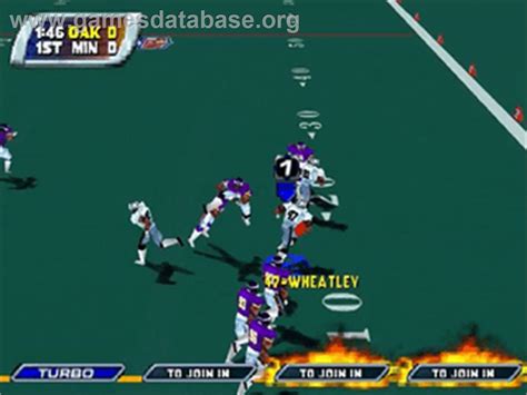 NFL Blitz 2001 - Nintendo N64 - Artwork - In Game