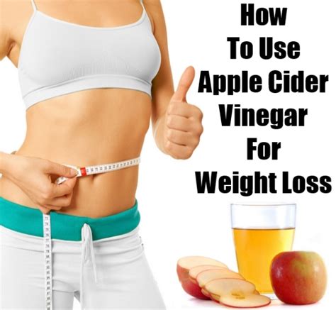 How to Use Apple Cider Vinegar For Weight Loss?