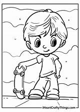 Coloring Pages Of Boy sketch template