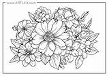 Free Printable Flower Coloring Pages Unleash Your Creativity And Bring  sketch template
