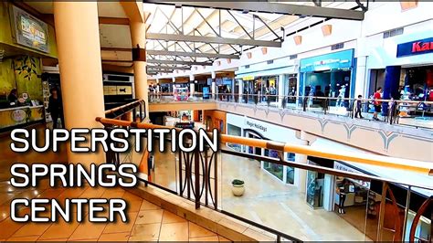 Mall Walk Around - Superstition Springs Center in Mesa, Arizona - YouTube