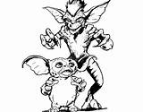Gizmo Gremlins Coloring Pages Sketch Page sketch template