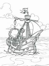 Sunken Ship Coloring Pages At GetColoringscom  Free Printable sketch template