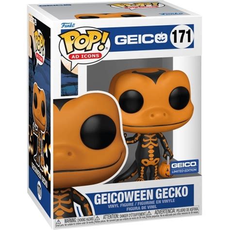 Funko POP Geicoween Gecko (Orange) (Ad Icons) #171