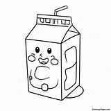 Cartoon Milk Carton With Face Coloring Page  Pagescom sketch template