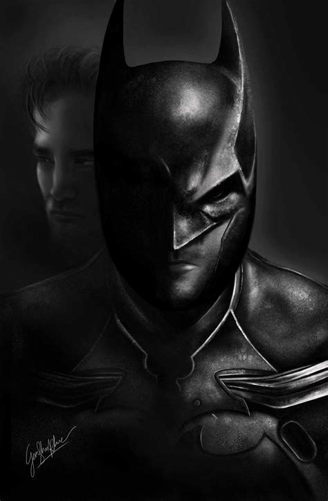 Arriba 51+ imagen robert pattinson batman fan art - Abzlocal.mx