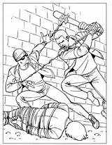 Online coloring Pages Coloring Page Spider man Catches Criminals spider  sketch template