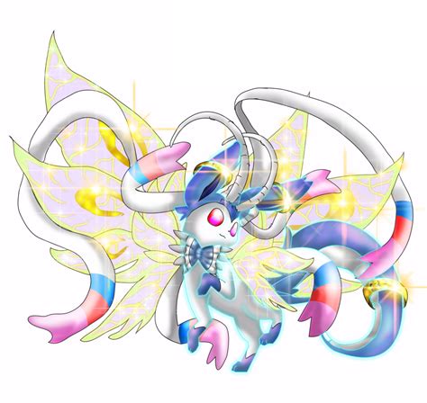 Pokemon fusion art, Fairy type pokemon, Sylveon