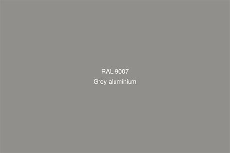 RAL 9007 Colour (Grey aluminium) - RAL White and black colours | RAL ...