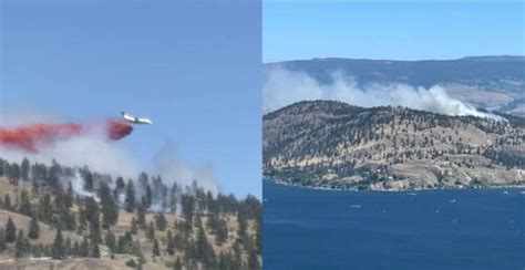 Wildfire burning near Kelowna now classified as under control | News