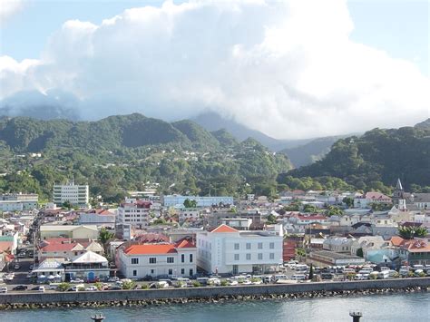 Roseau, Dominica...capital city. I think I can see some family homes! LOL! This would be your ...