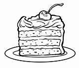Kuchen Ist Auf Dem Teller Zum Ausmalen  Kostenlos Malvorlagen Und sketch template