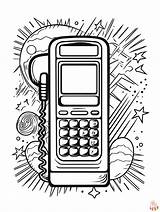 Phone Coloring Pages  Free Printable Sheets For Kids GBcoloring sketch template