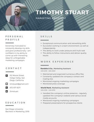 Free Resume Builder - Online Resume Maker | Canva