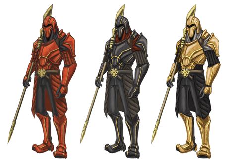 Imperial Sovereign Guard- Variants by Biomatrix1-15 on DeviantArt