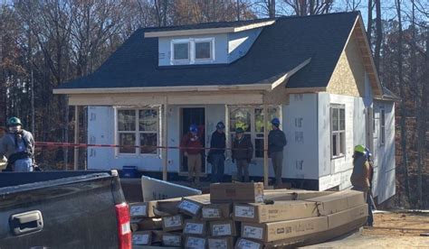 Habitat for Humanity Wake County volunteers build home for a family in ...