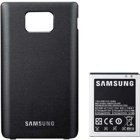 bol.com | Samsung Extended Battery Galaxy S2, Galaxy S2 Plus (i9100,i9105) 2000mAh (black)