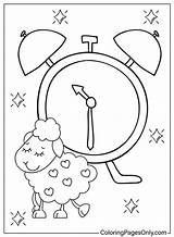30  Alarm Clock Coloring Pages Free Printable PDF JPG PNG & Online sketch template