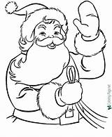 Santa Claus Coloring Pages For Kids Printable sketch template