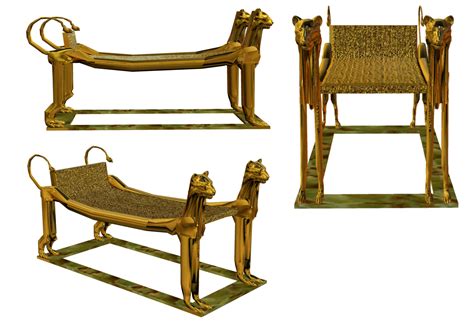 Egyptian Series: Tomb Couch by Sheona-Stock | Egyptian furniture ...