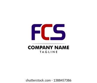 Initial Letter Fcs Logo Template Design Stock Vector (Royalty Free ...