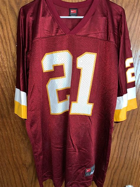 Nike Vtg 90s NFL Washington Redskins jersey Deion sanders 21 L | Grailed