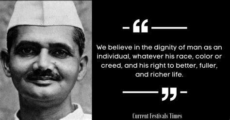 33 Memorable Lal Bahadur Shastri Quotes & Slogans - Current Festivals Times