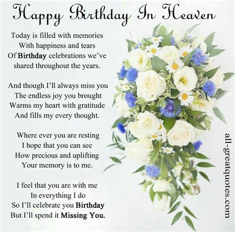 Happy Birthday In Heaven | Happy birthday in heaven, Birthday in heaven ...