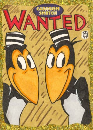 Random Drawings: Cartoon Sketch - Heckle and Jeckle