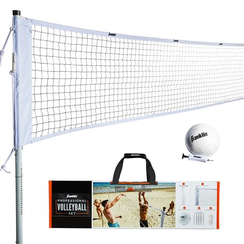 Franklin Sports Volleyball Net Professional Set - Walmart.com - Walmart.com