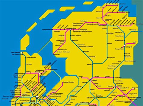 NS Kaart Nederland