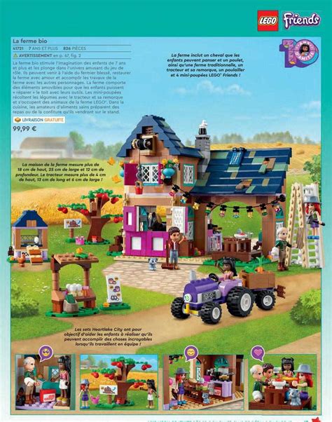 Promo La Ferme Bio Lego Friends chez LEGO - iCatalogue.fr