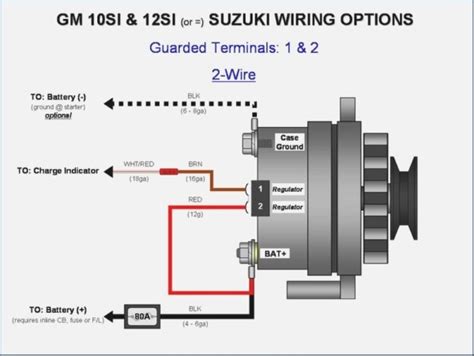 Gm 4 Wire Alternator Diagram