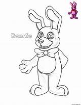 Fred Bear And Spring Bonnie Coloring Pages sketch template