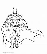Printable Coloring Pages Batman sketch template