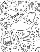 Language Arts Coloring Pages sketch template