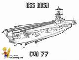 Nonstop Navy Coloring Page Free Aircraft Carrier Ship  sketch template