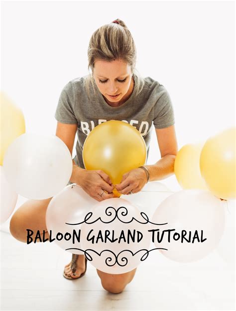 DIY Balloon Garland Tutorial