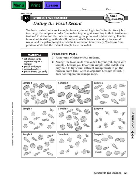 12 8Th Grade Worksheet On Fossil Record | School worksheets, Middle school, Middle school science