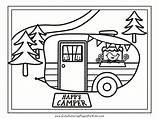 Camping Coloring Pages  Cute For Kids sketch template