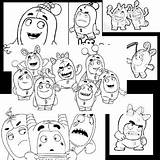Oddbods Coloring Pages Activities Printables For Kids By KAMAL LEHRABBAT sketch template