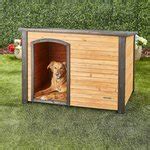 PRECISION PET PRODUCTS Extreme Outback Log Cabin Dog House, Large - Chewy.com