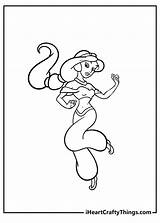 Disney Princess Jasmine And Aladdin Coloring Pages sketch template