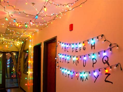 How To Make a Stranger Things Alphabet Sign with Lights Code | Woodland ...